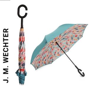 🆕☔️ Full Size Umbrella with C-Shaped Handle TEAL